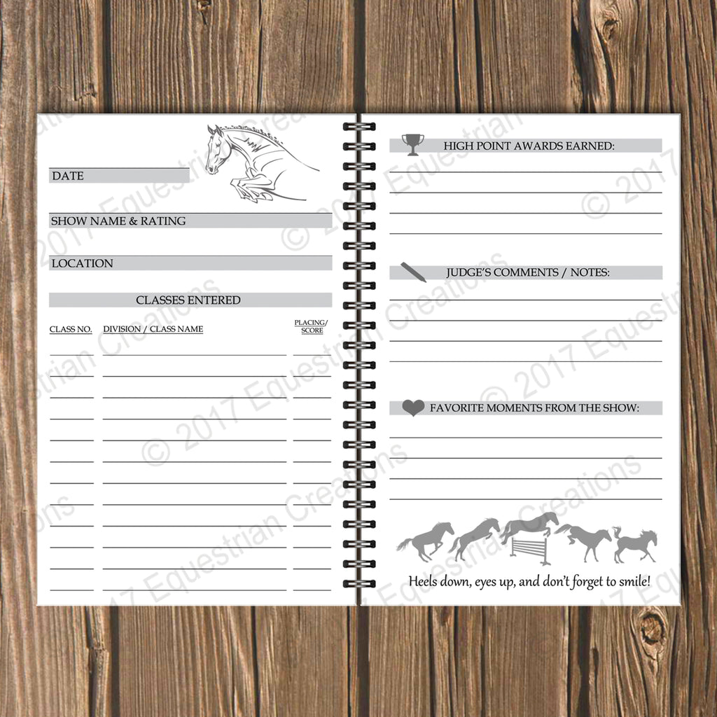 Horse Show Journal