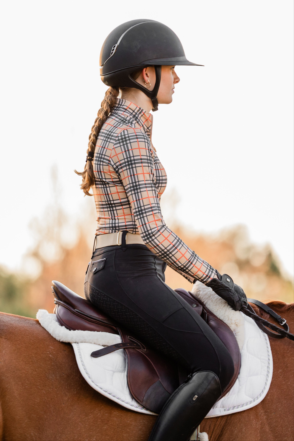 Plaid Sun Shirt