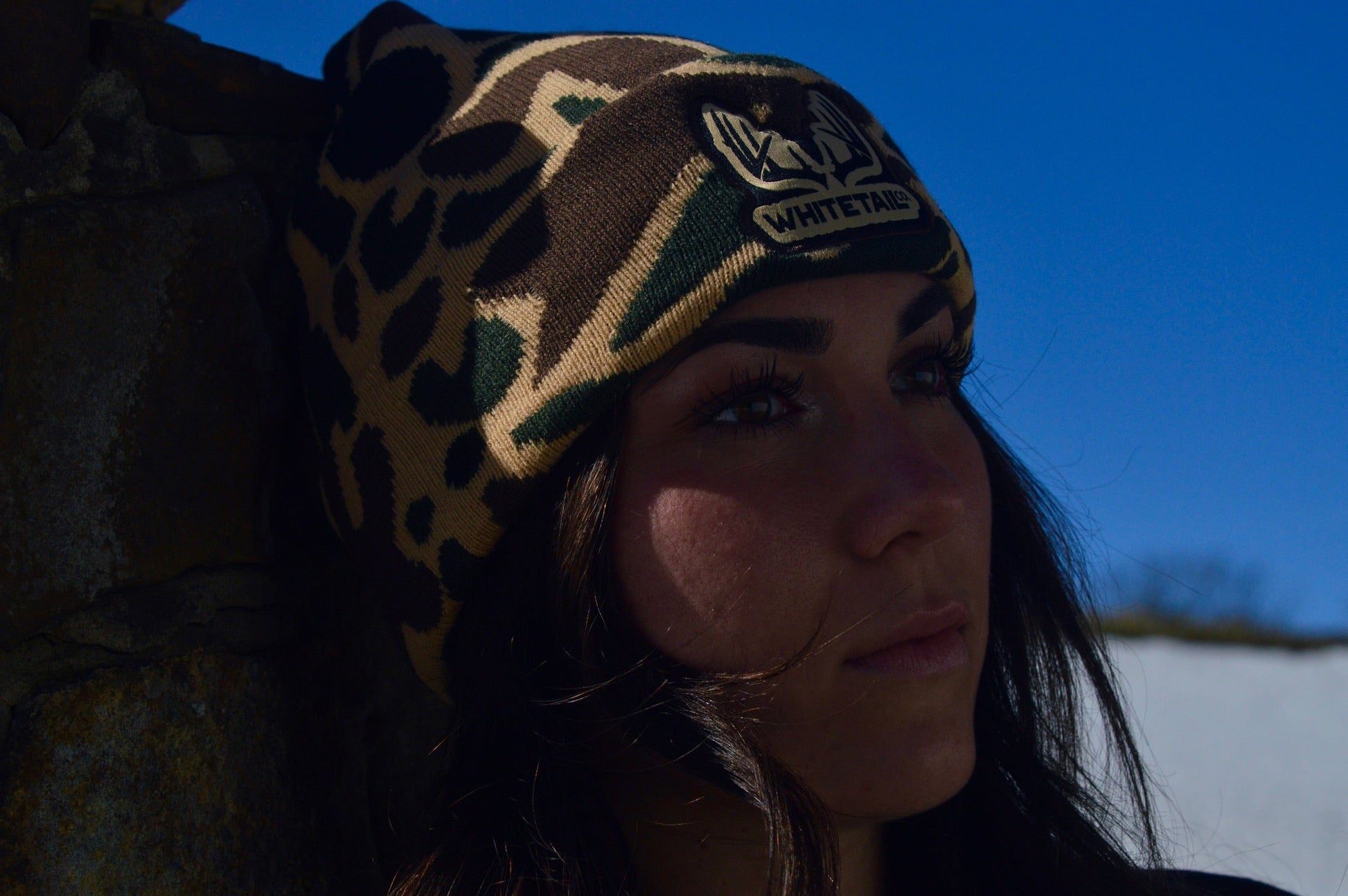 Whitetail Co. Old Duck Camo Knit Hat