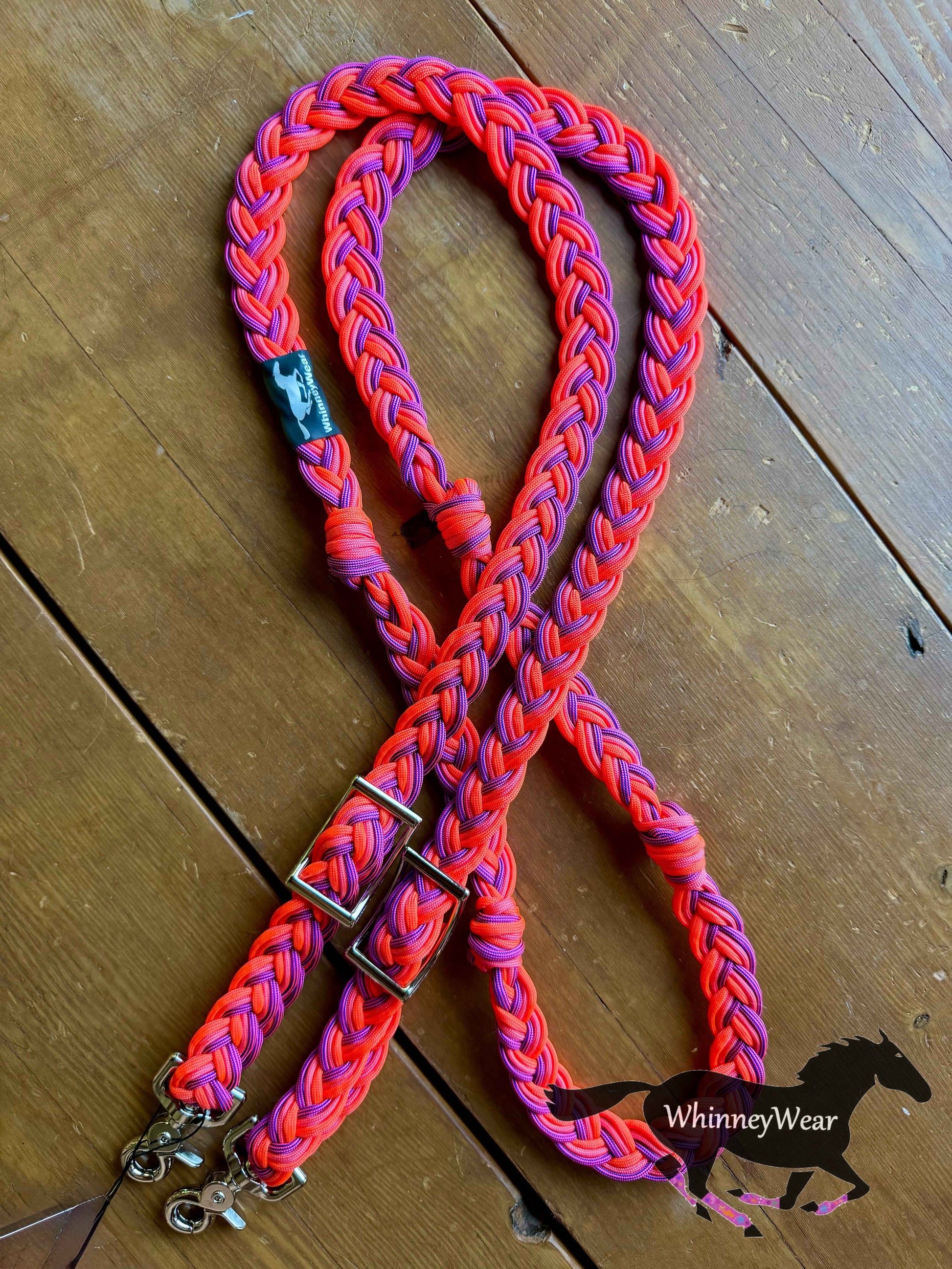 8ft Sunset Braided Reins