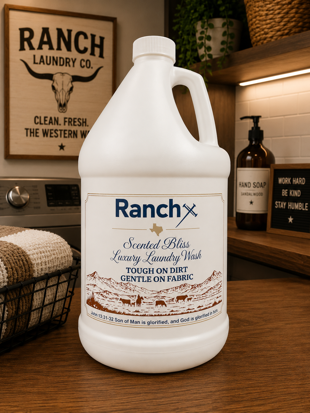 Ranchx Scented Bliss Premium Laundry Detergent - 1 Gallon