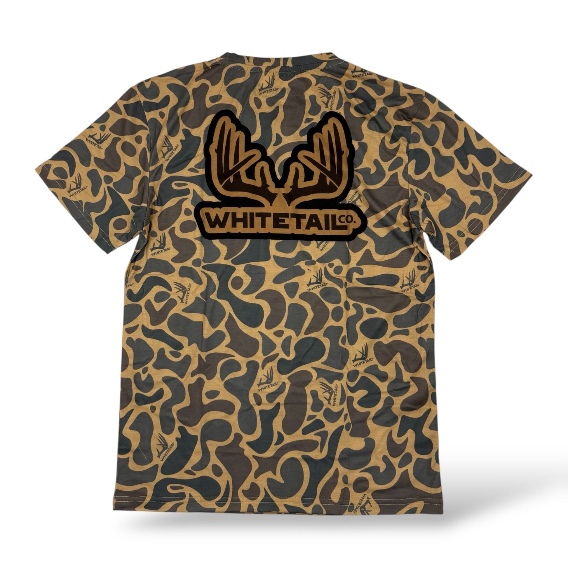 Whitetail Co. Old Duck Camo Faded Pocket Tee