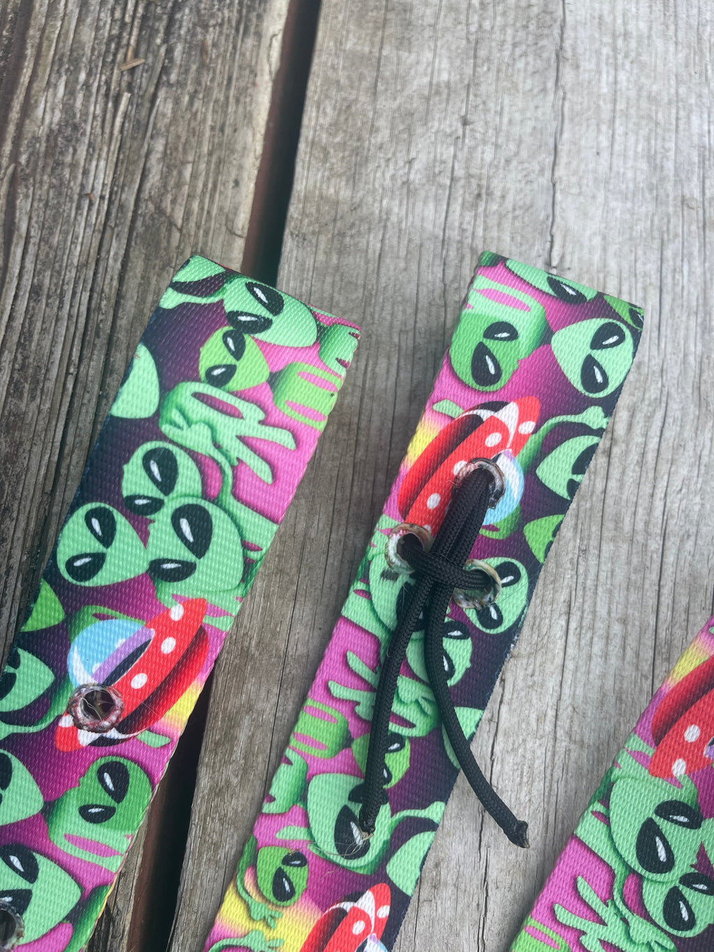 Pony size Alien Billet& Latigo Strap sets