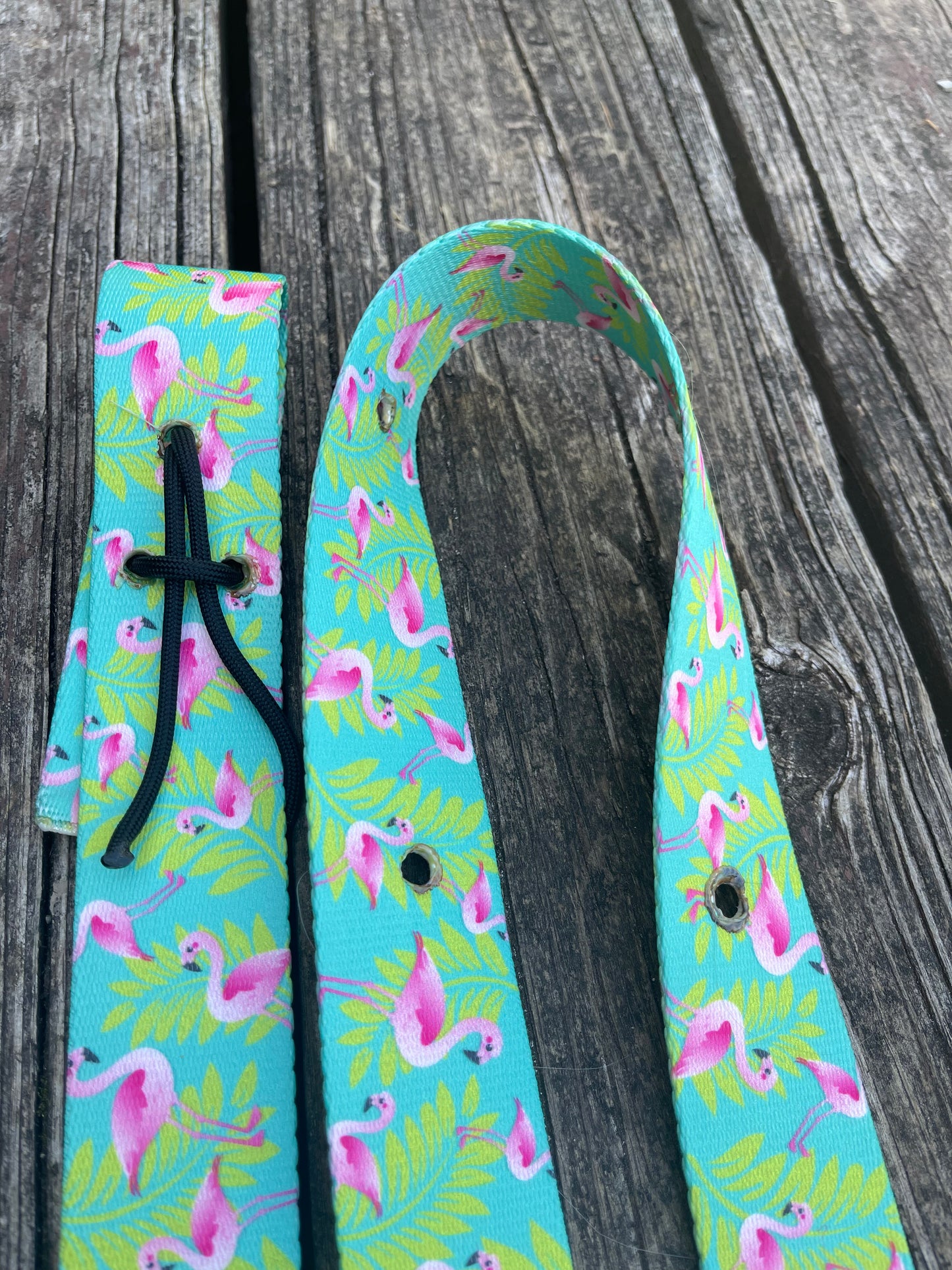 Pony size Flamingo Billet& Latigo Strap sets