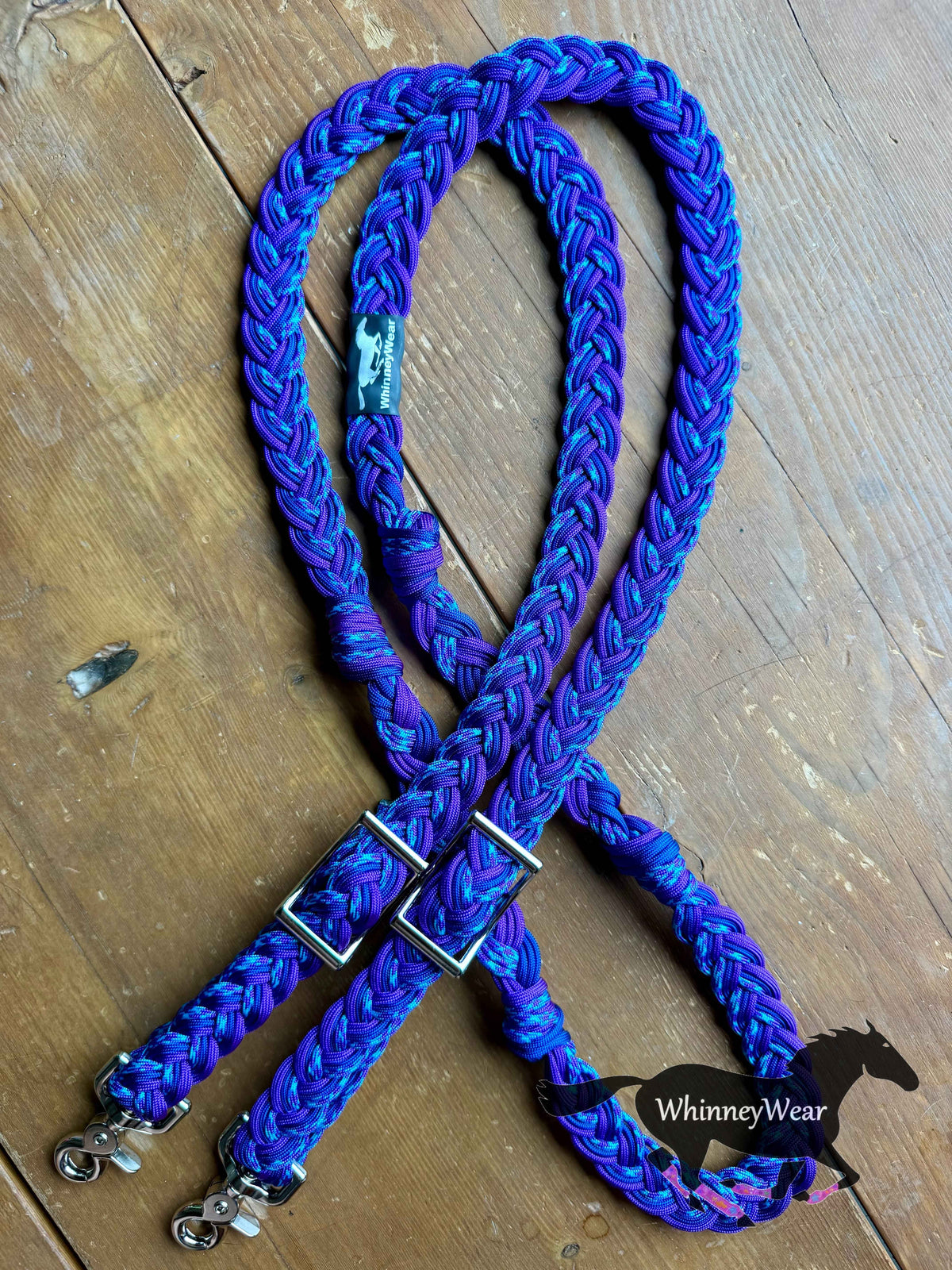 8ft Moonbeam Braided Reins