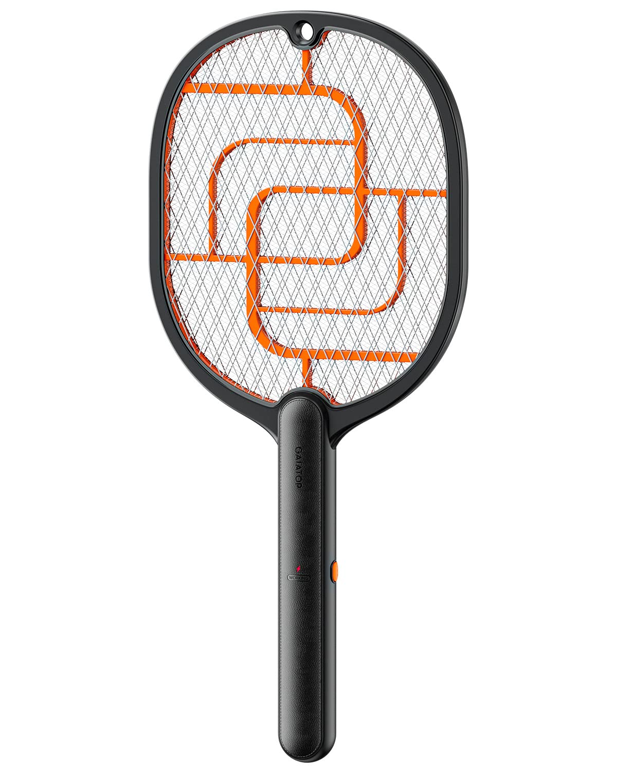 Electric Fly Swatter, 3200V Battery Powered Handheld Fly Zapper, 3-Layer Protection Grid Bug Zapper Racket for Home Bedroom Kitchen Office Backyard Patio Indoor Outdoor