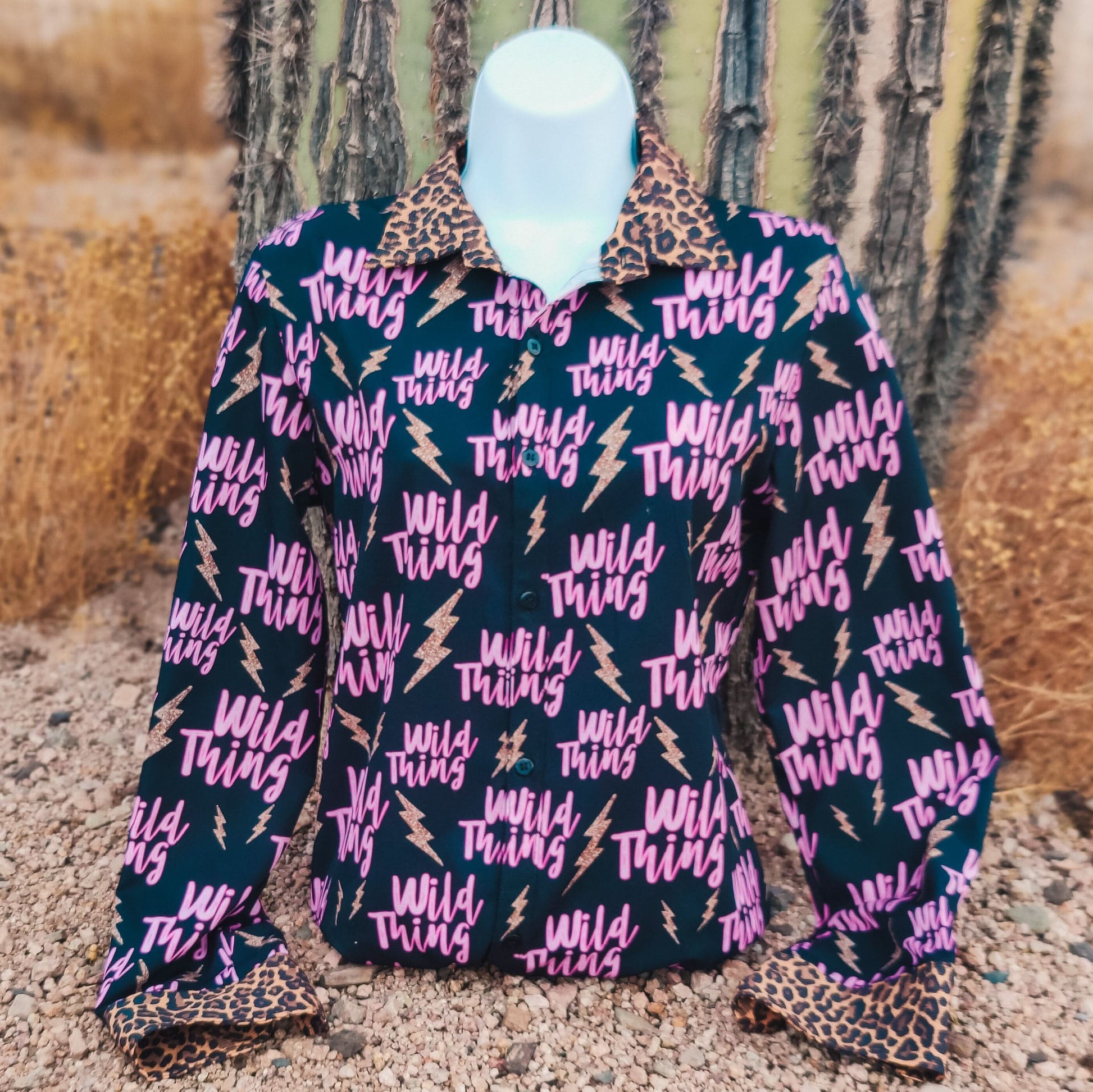*LAST CHANCE* Wild Thing Button Down