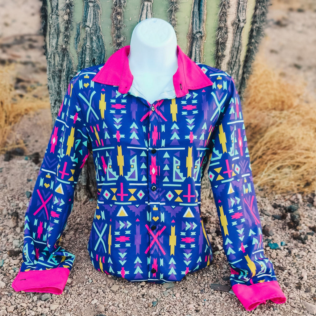 *LAST CHANCE* Purple Haze Button Down