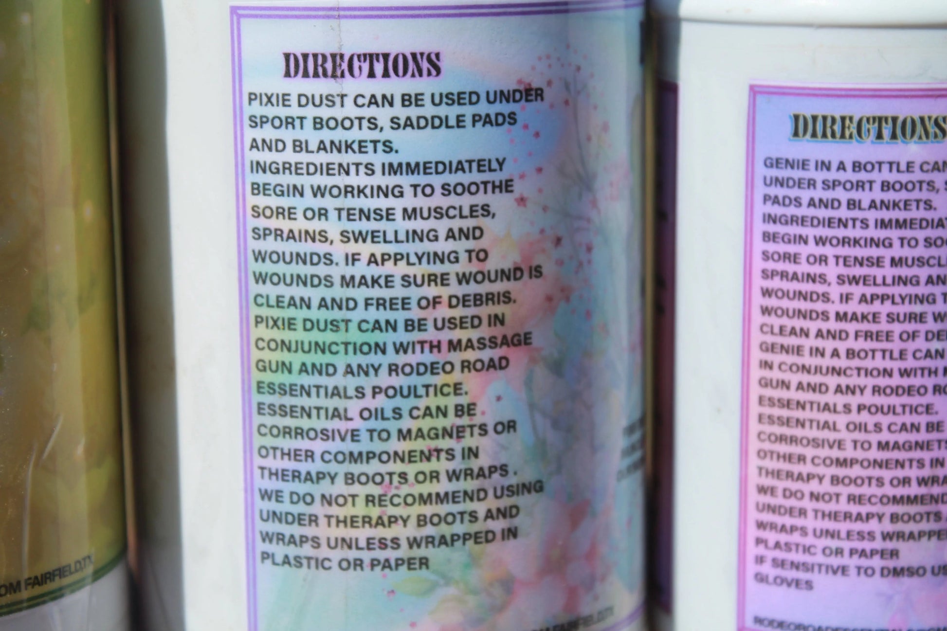 Pixie Dust Spray – Gentle Muscle-Soothing Herbal Mist (DMSO-Free)