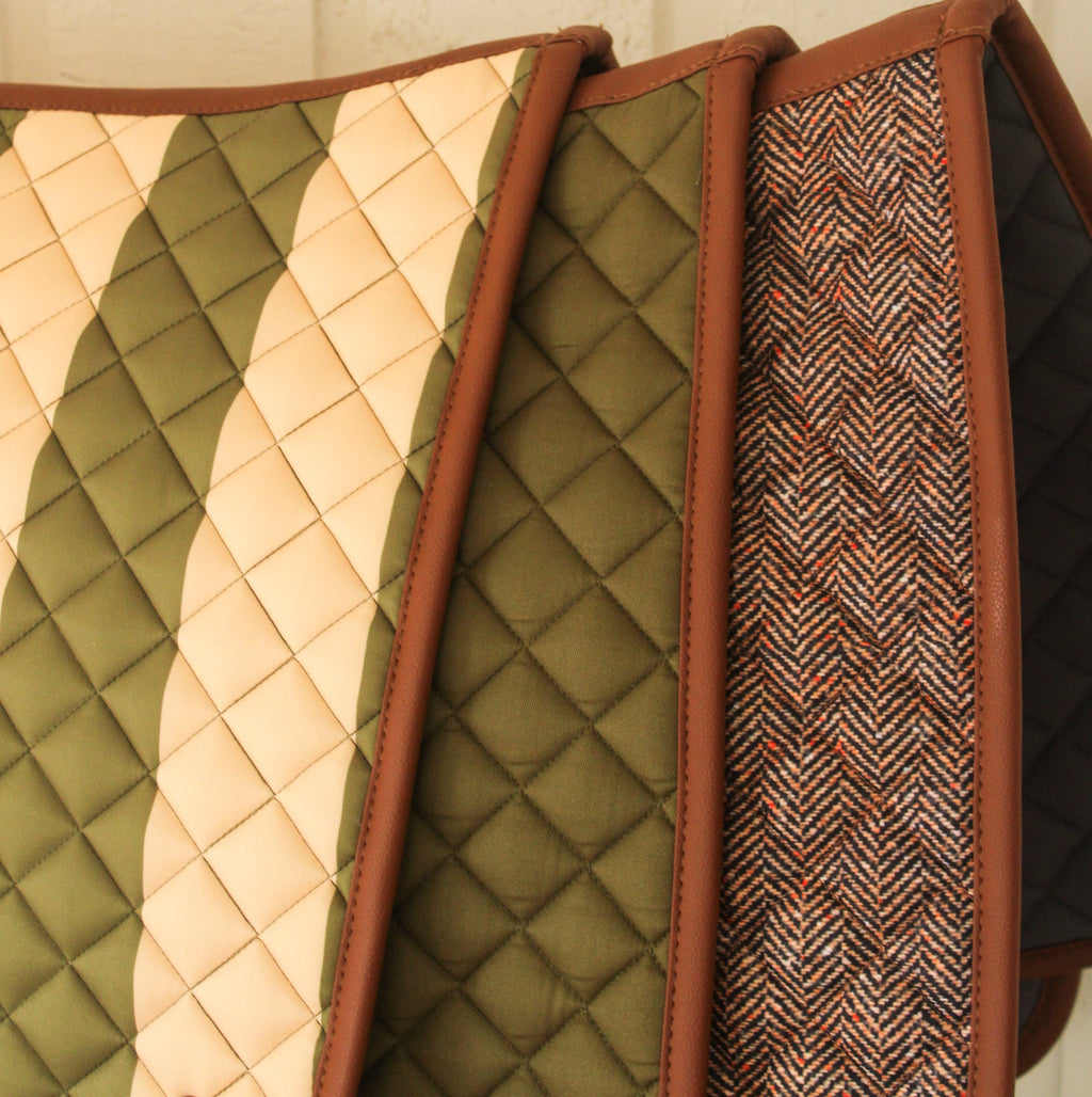 Dressage Pad, Amalfi Stripe - Factory 2nd's