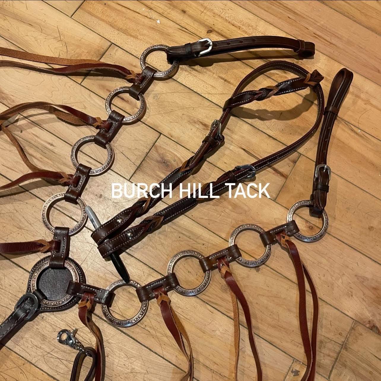 Made to Order Ring fringe Western Tack set Headstall Breastcollar