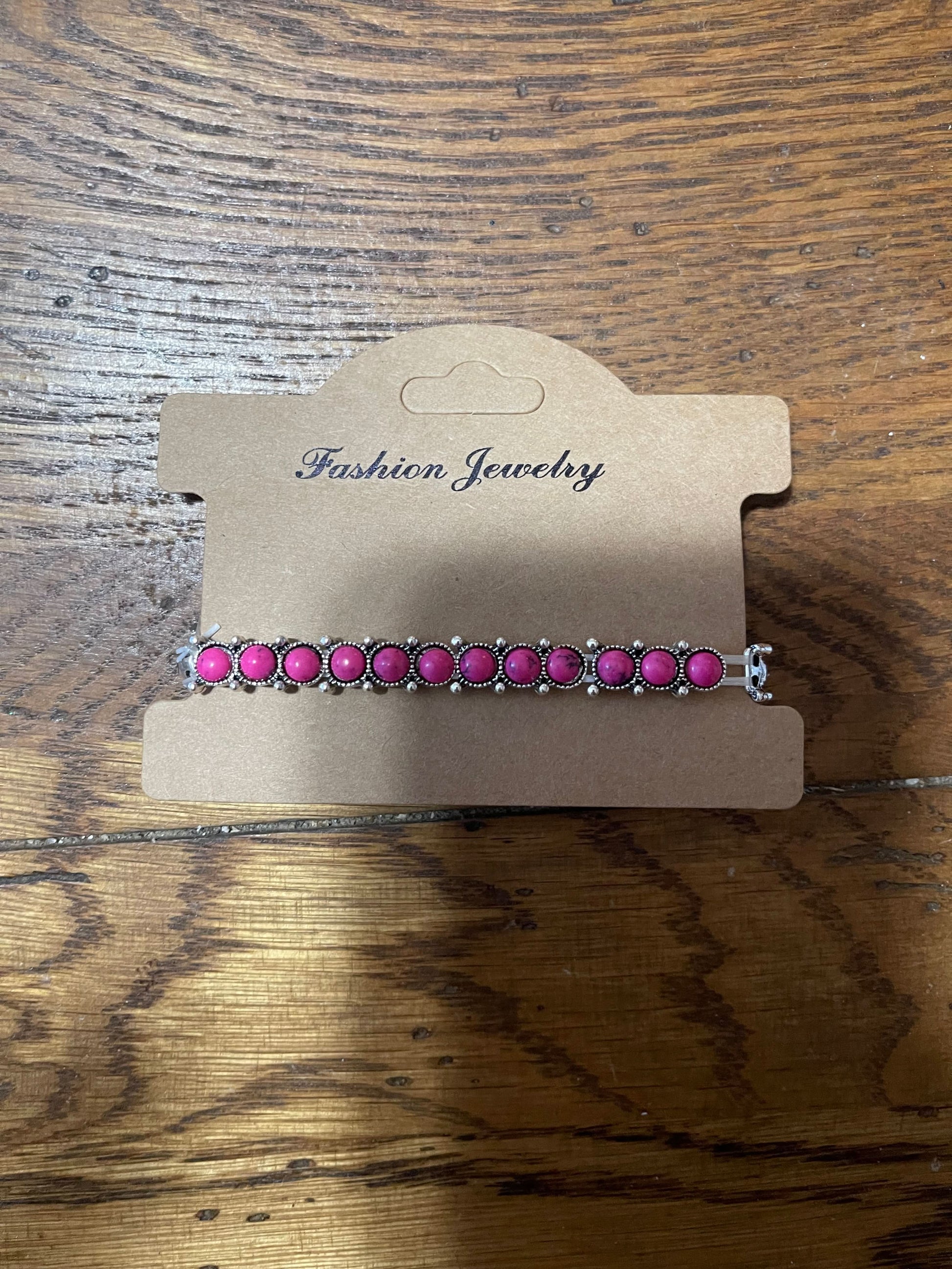 Colorful inlay bracelets