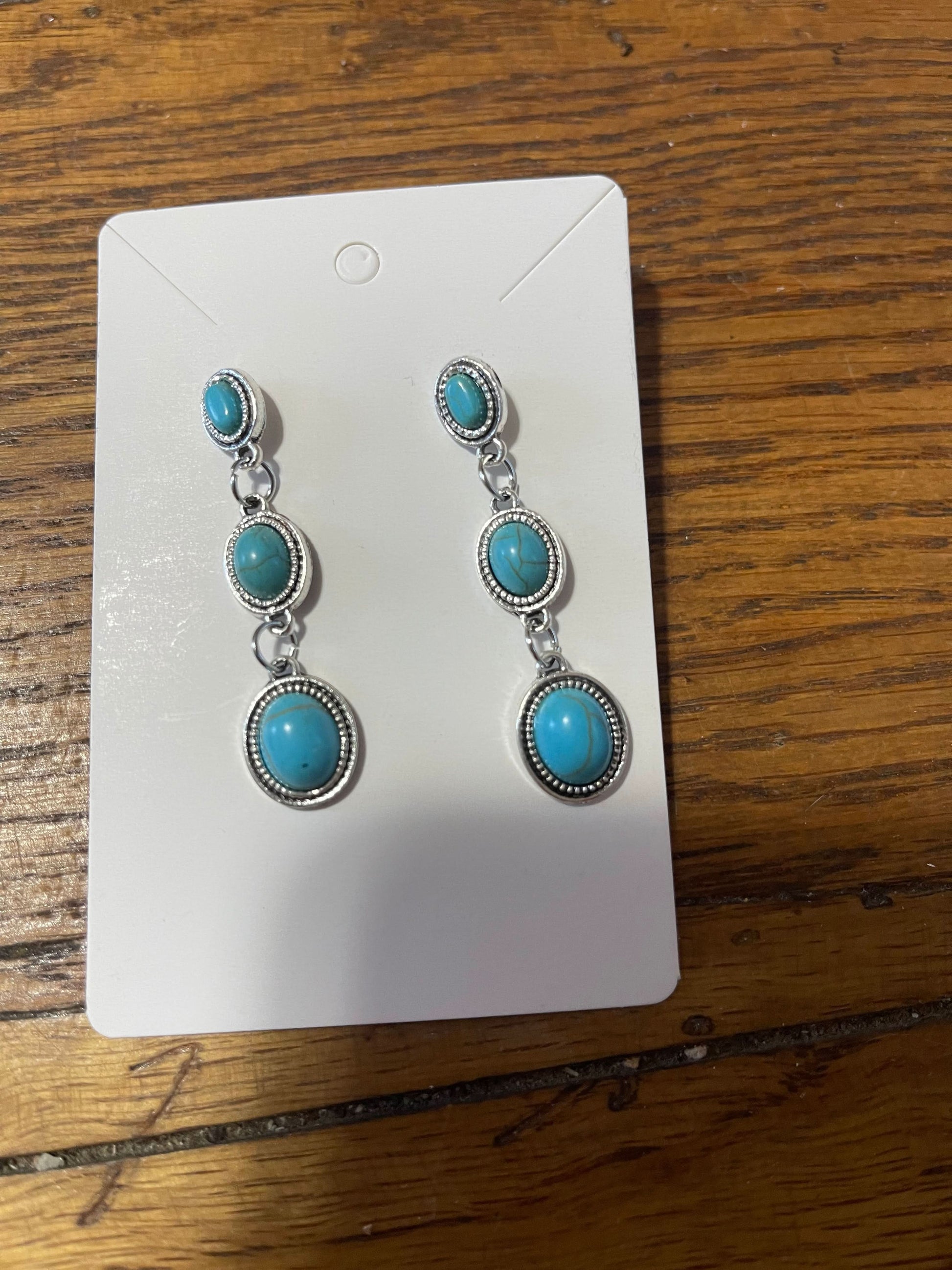 Boho vintage drop earrings