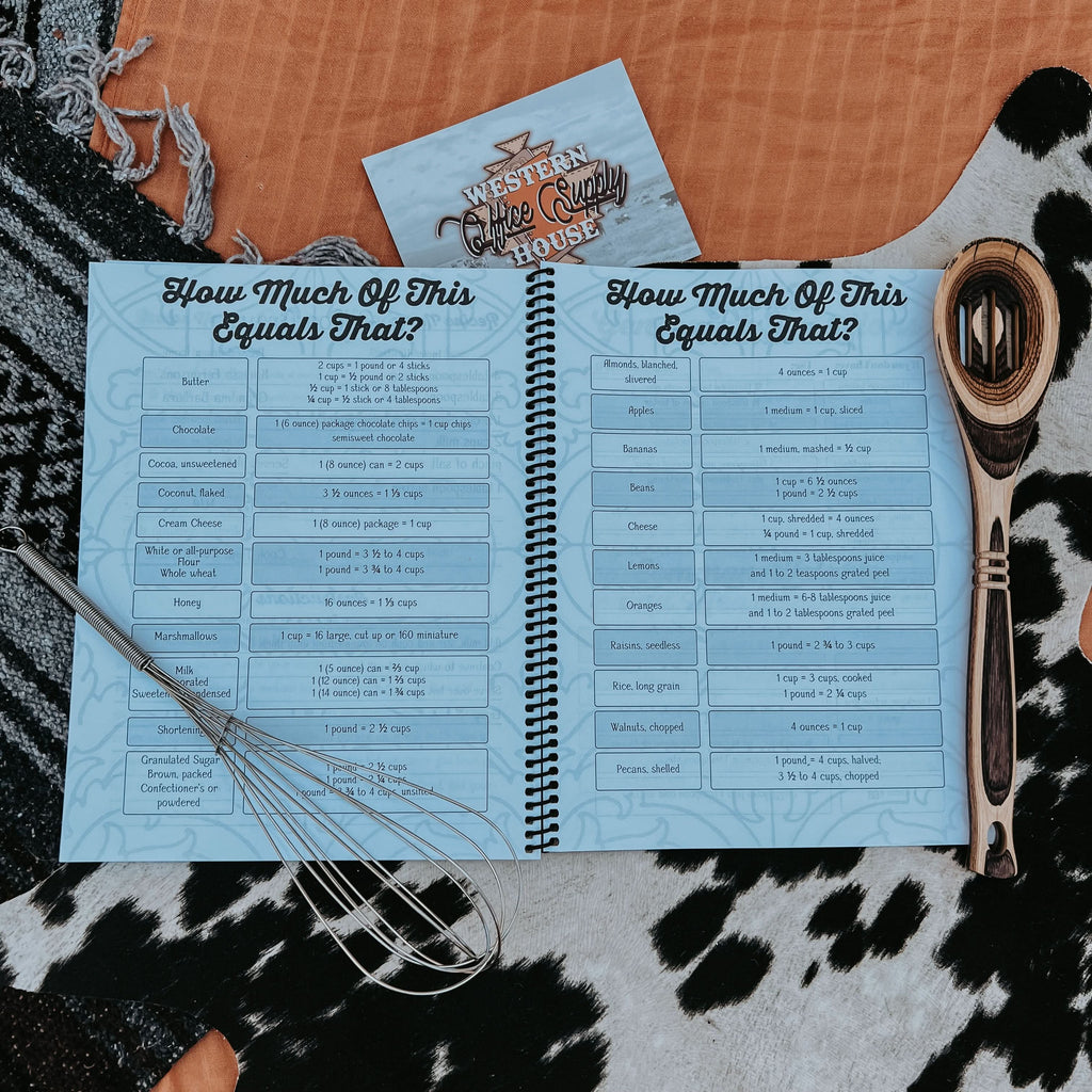 Recipe Book - Rustic Branded