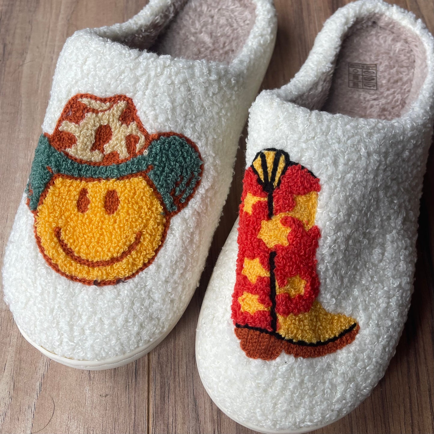 Autum cowgirl slippers