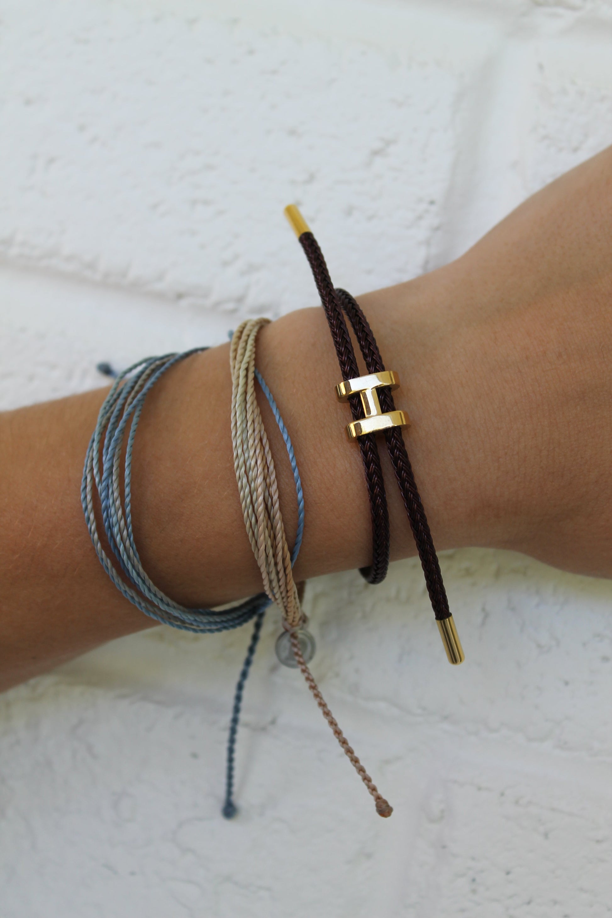 Black H Bracelet