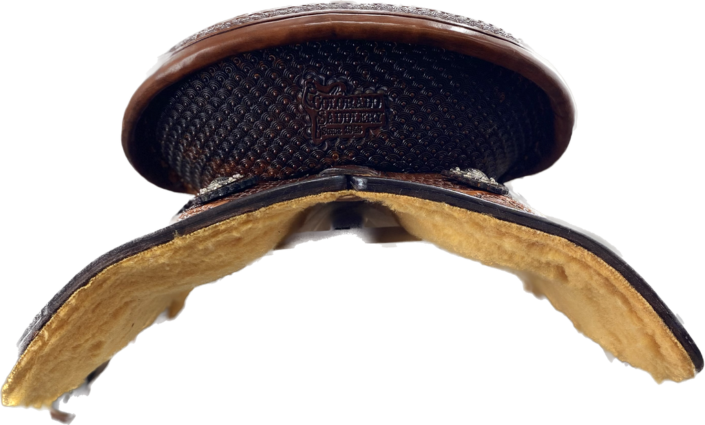 Vintage Barrel Racer 15" Saddle