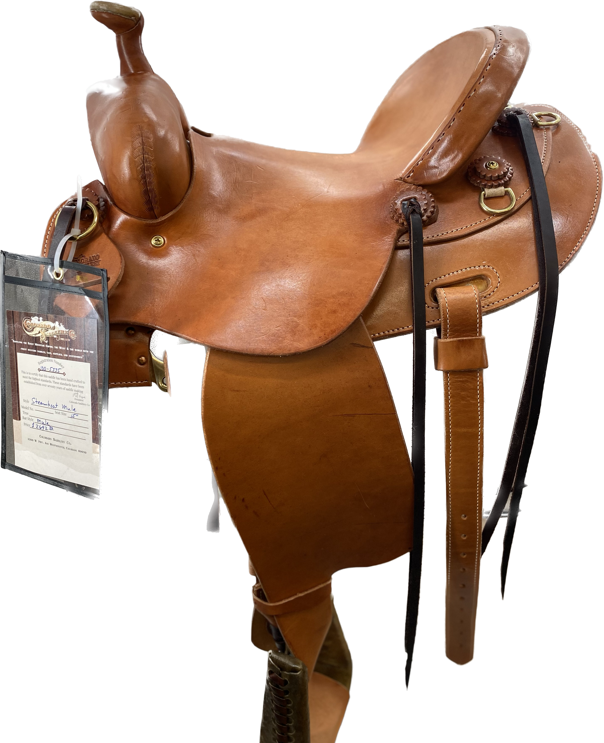 Steamboat Mule 15"