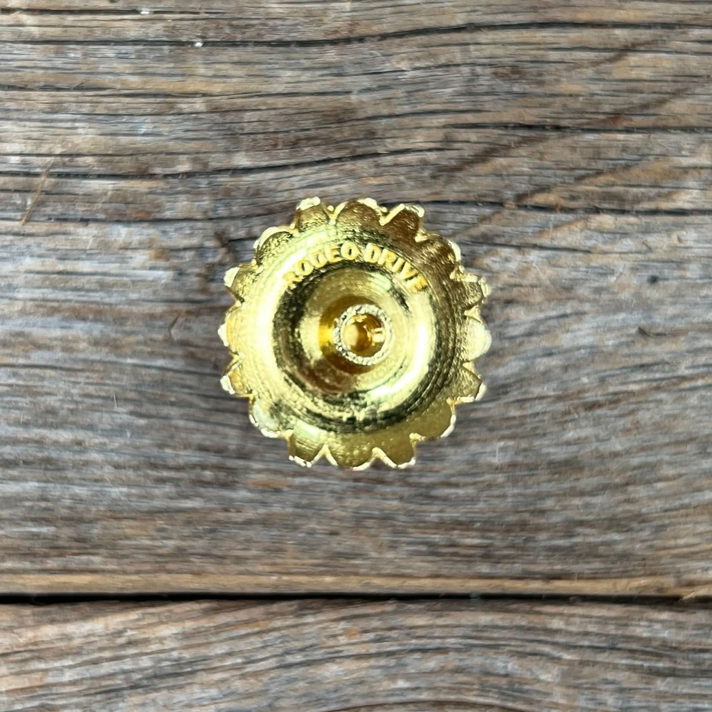 Pink Flower Concho 1.5" W228L