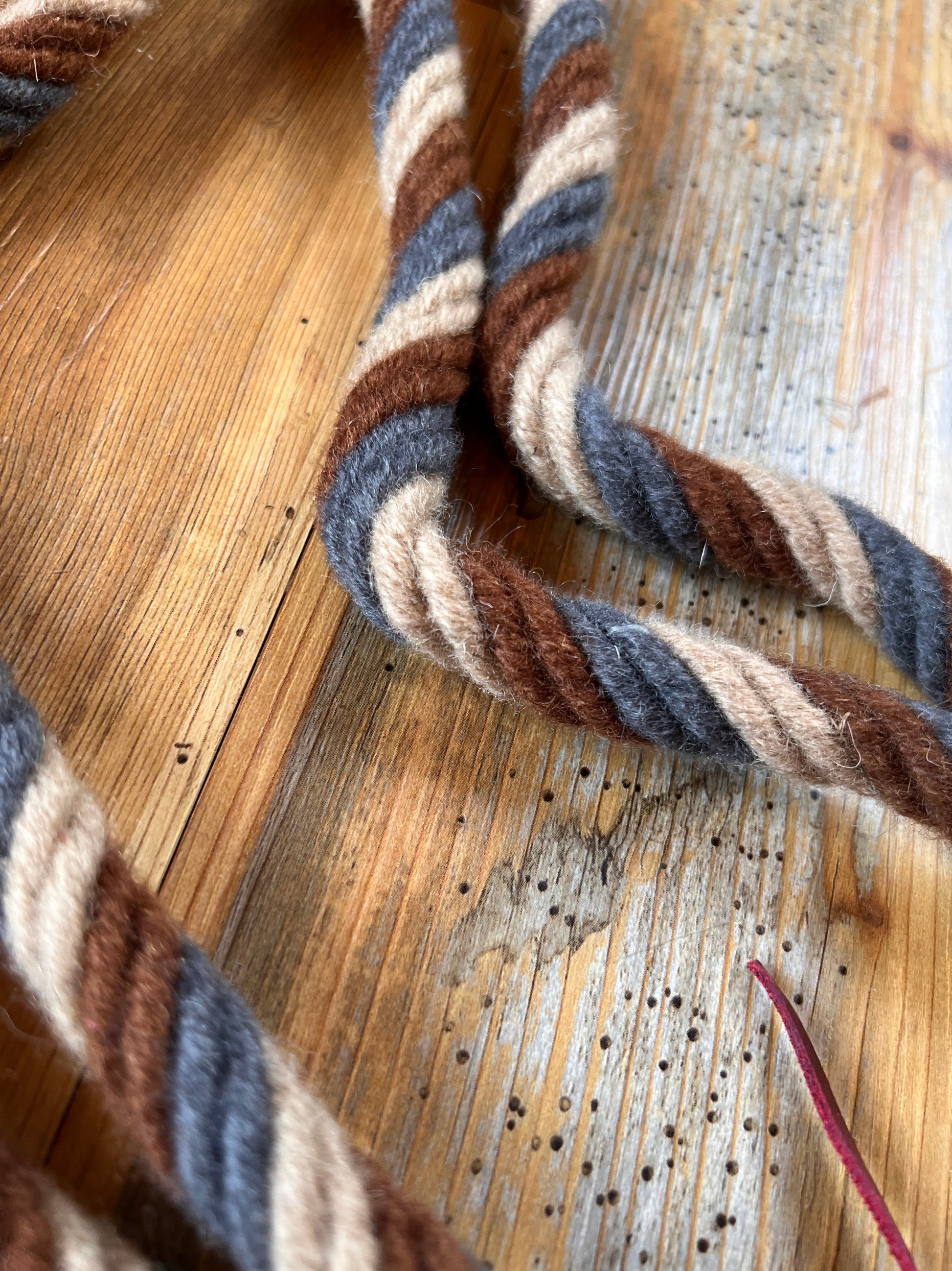Dust & Denim Mohair Contest Reins - 8 Ft