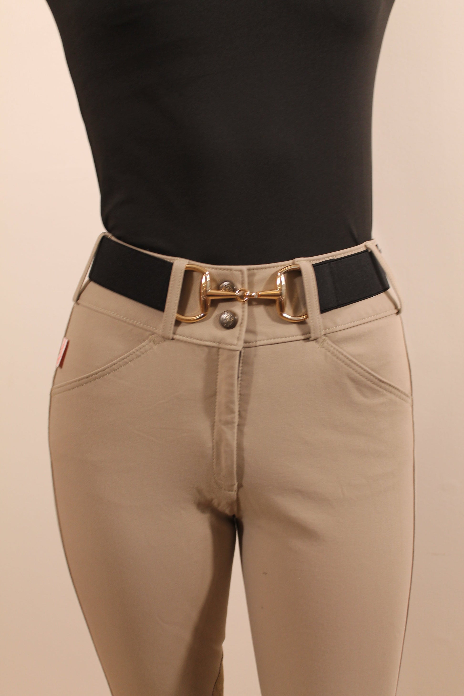 Black Snaffle Belt