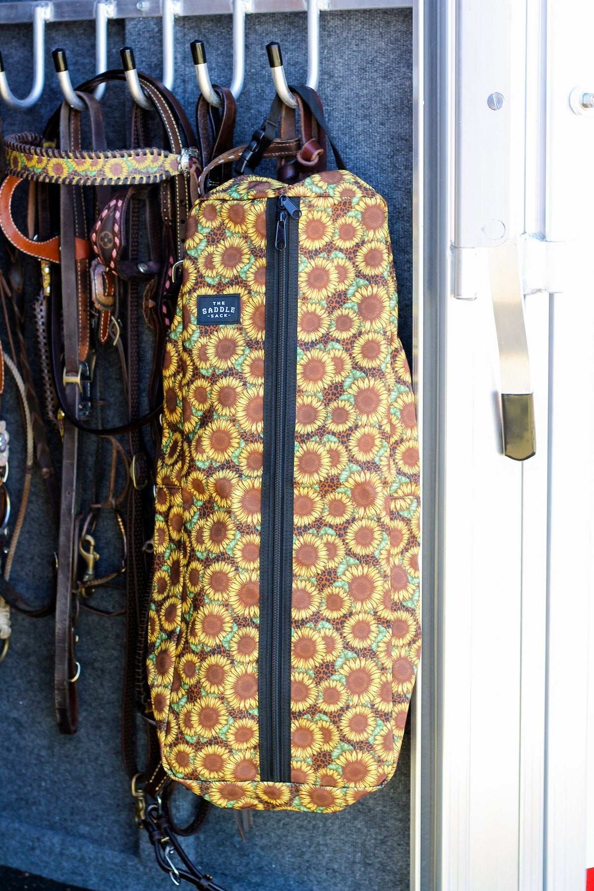 Patterned Hanging Bridle / Tack Bags