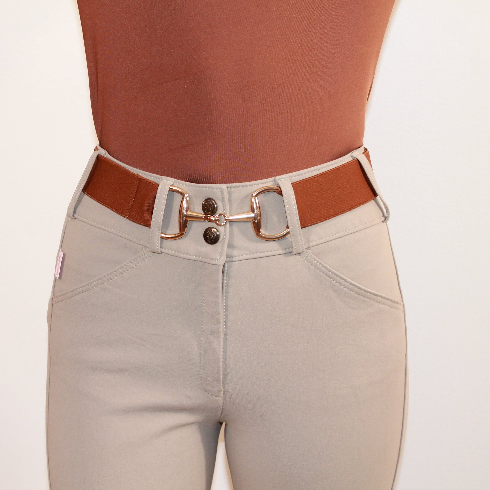 Mocha Snaffle Belt
