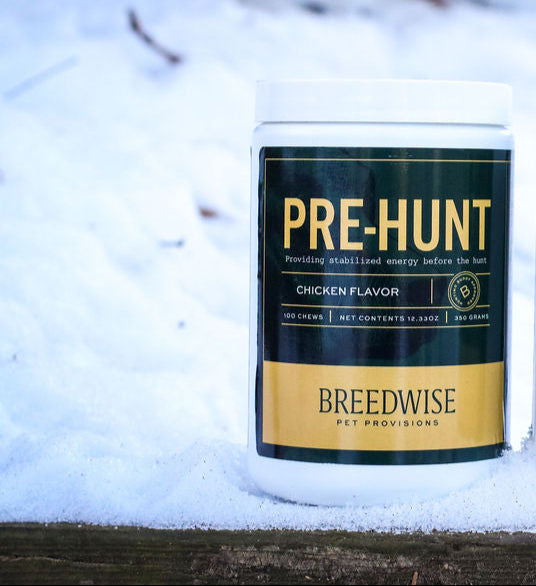 Breedwise Pre-HUNT Soft Dog Chews - Wholesale (1 case=6 jars)
