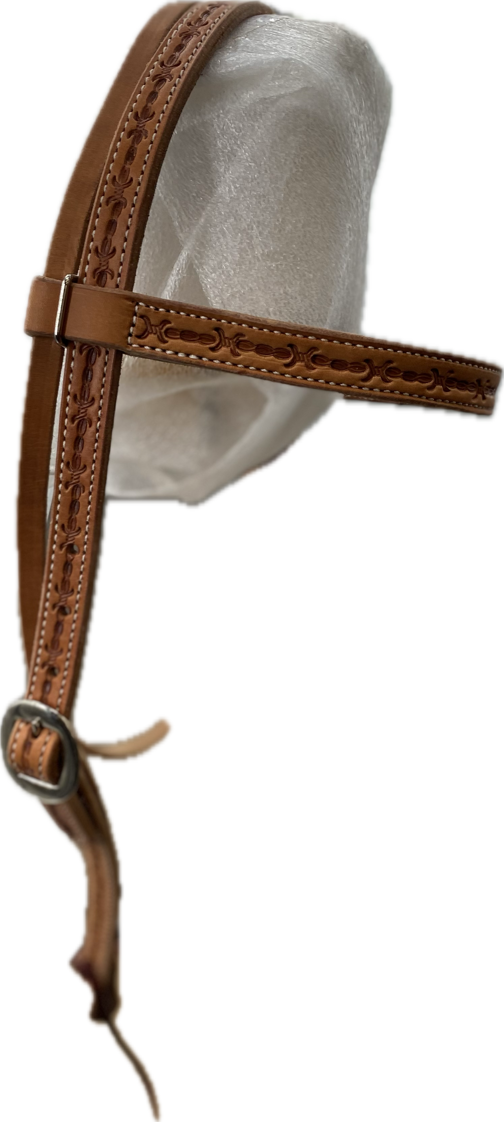 Colorado Gold Border Tooled Headstall