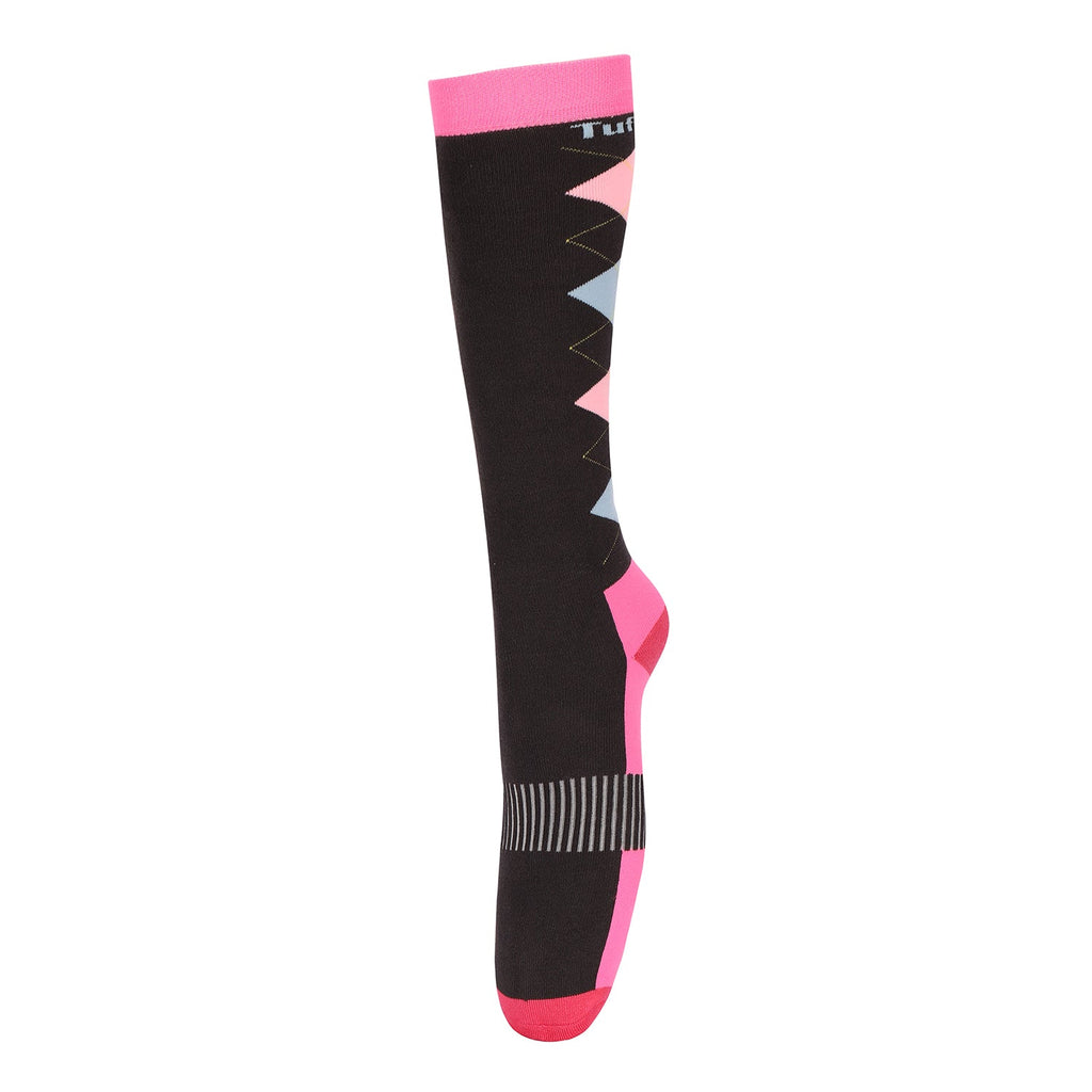TuffRider NEON WINTER ARGYLE SOCKS