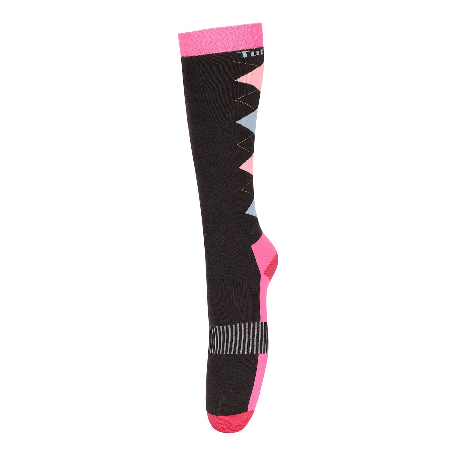 TuffRider NEON WINTER ARGYLE SOCKS