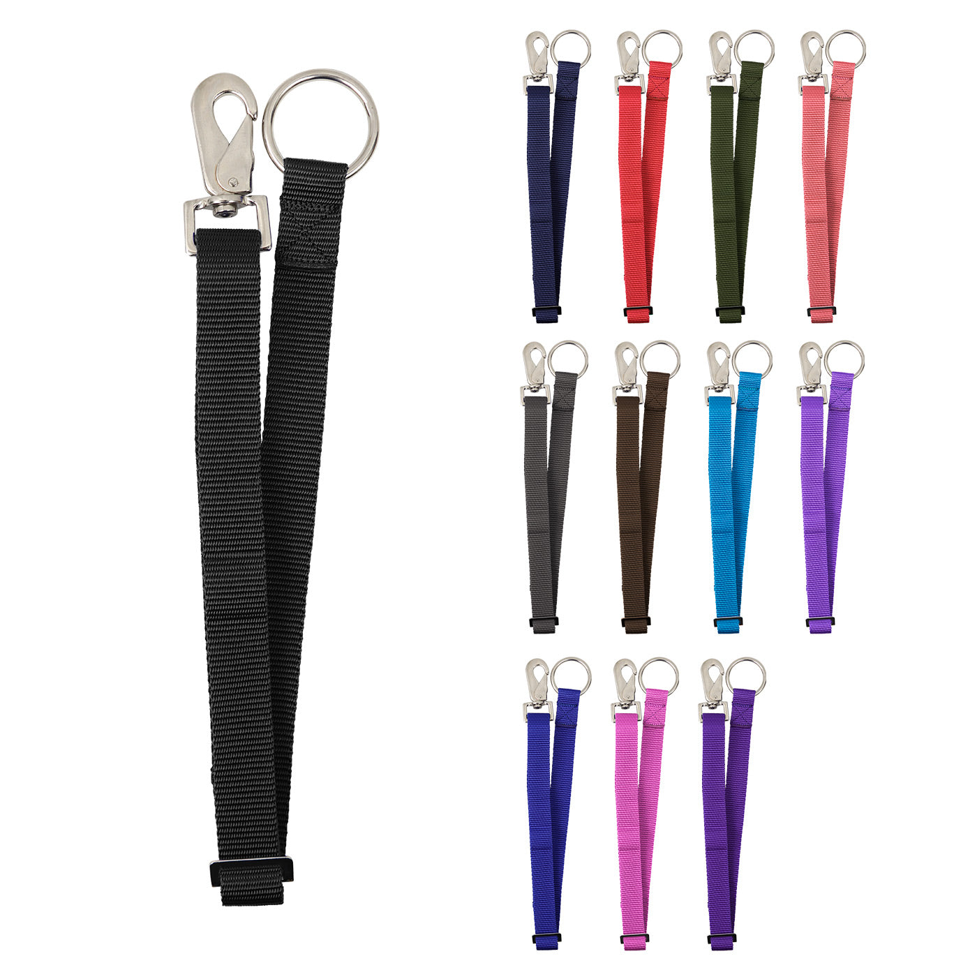 Derby Originals Heavy Duty Adjustable 30” Nylon Hanging Bucket Straps for Water and Feed Buckets - Available in 12 Colors