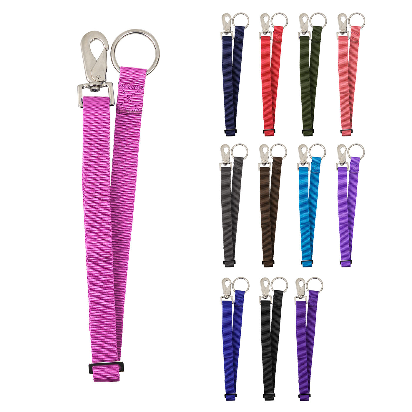 Derby Originals Heavy Duty Adjustable 30” Nylon Hanging Bucket Straps for Water and Feed Buckets - Available in 12 Colors