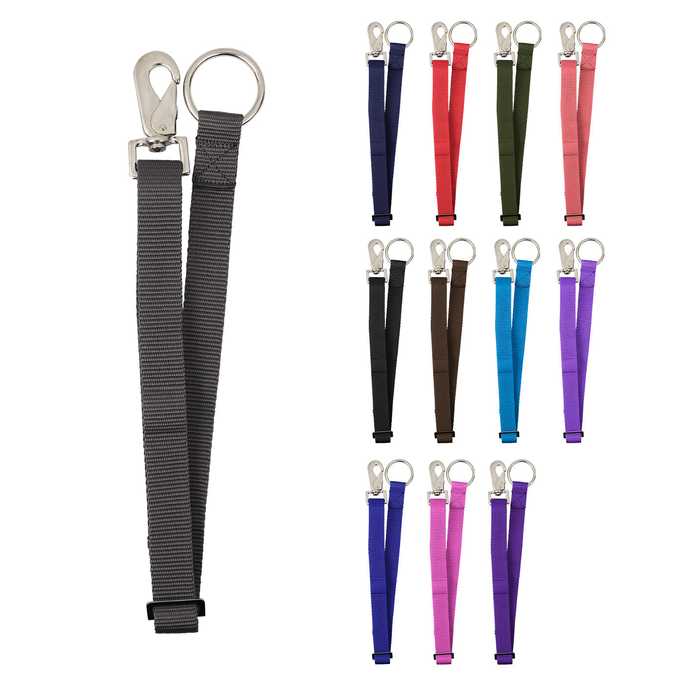 Derby Originals Heavy Duty Adjustable 30” Nylon Hanging Bucket Straps for Water and Feed Buckets - Available in 12 Colors