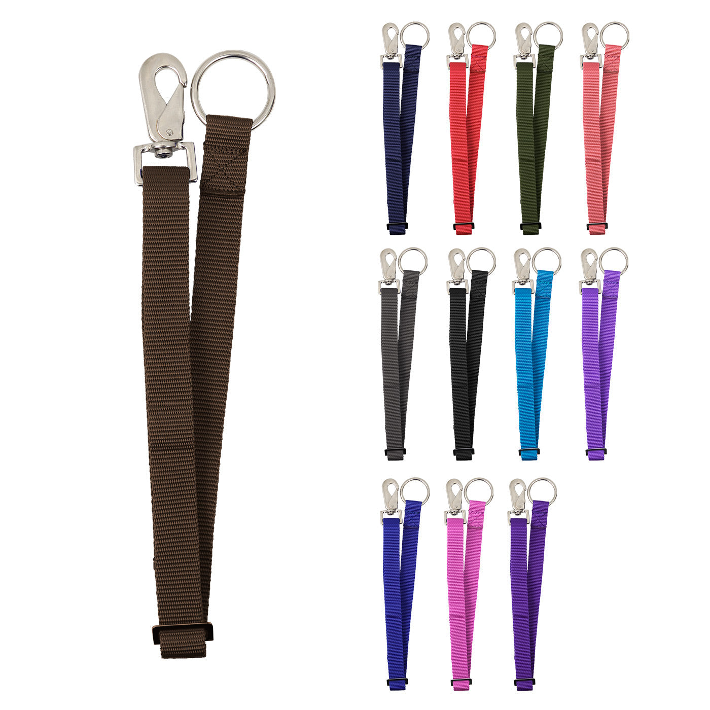 Derby Originals Heavy Duty Adjustable 30” Nylon Hanging Bucket Straps for Water and Feed Buckets - Available in 12 Colors