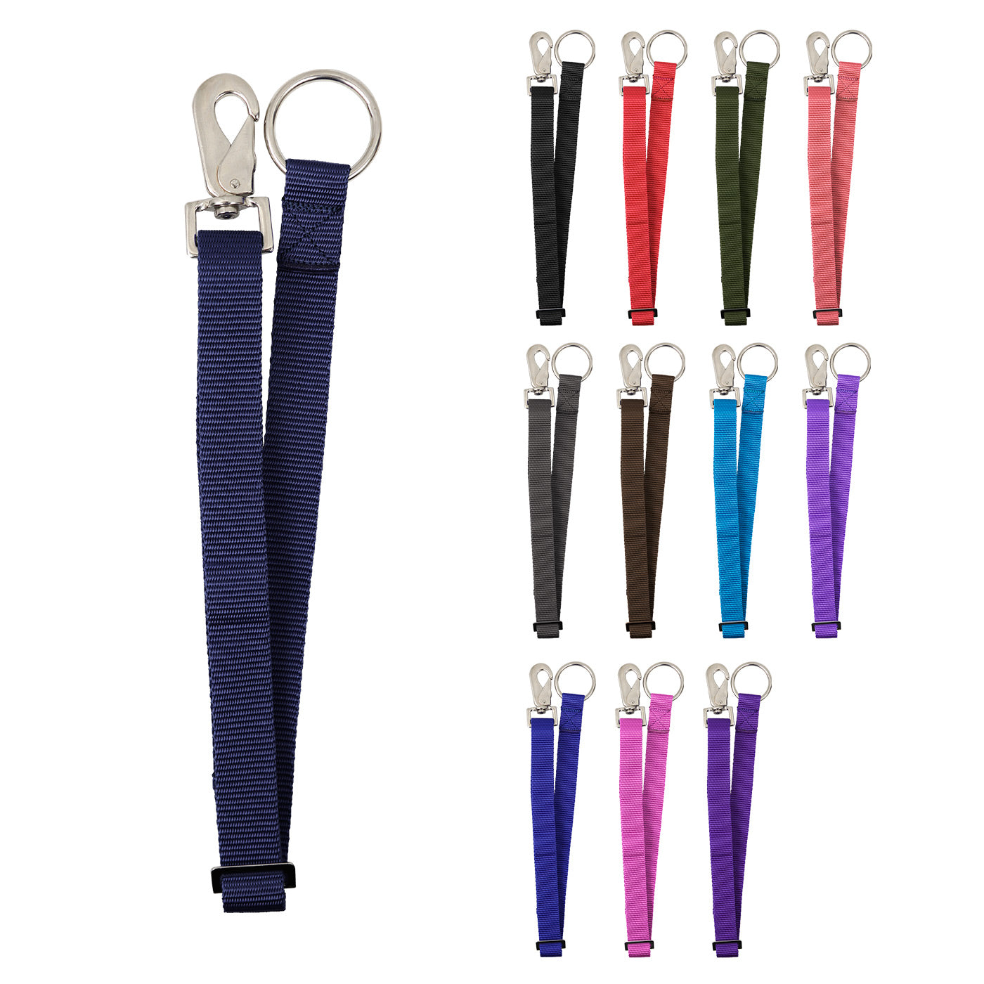 Derby Originals Heavy Duty Adjustable 30” Nylon Hanging Bucket Straps for Water and Feed Buckets - Available in 12 Colors