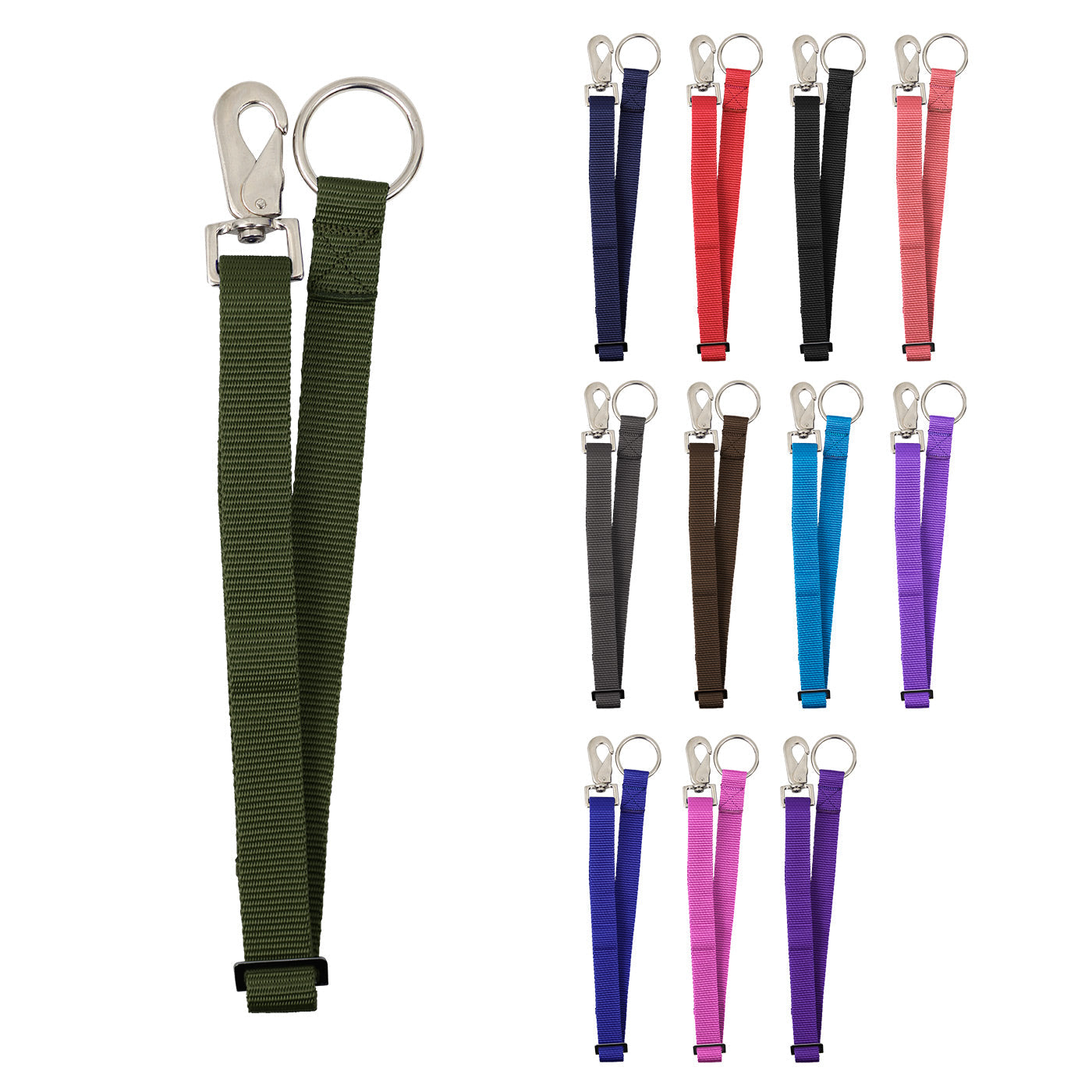 Derby Originals Heavy Duty Adjustable 30” Nylon Hanging Bucket Straps for Water and Feed Buckets - Available in 12 Colors