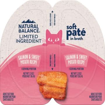 Natural Balance Limited Ingredient Salmon & Sweet Potato Pate Cat (2.6 oz)