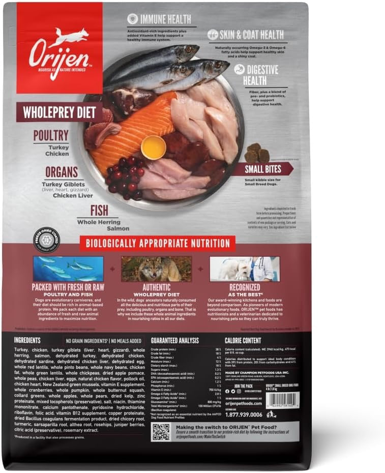 Orijen Small Breed Dry Dog Food