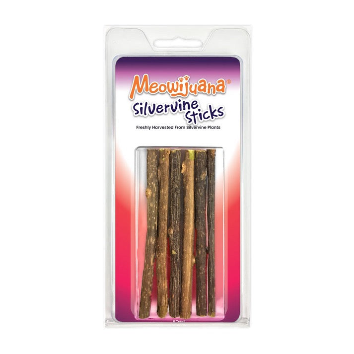 Meowjiuana King Size Silvervine Sticks (6 Pack)