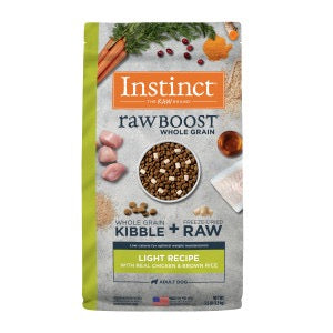 Instinct Raw Boost Whole Grain Light Chicken & Brown Rice Recipe Dry Dog Food (18lb)