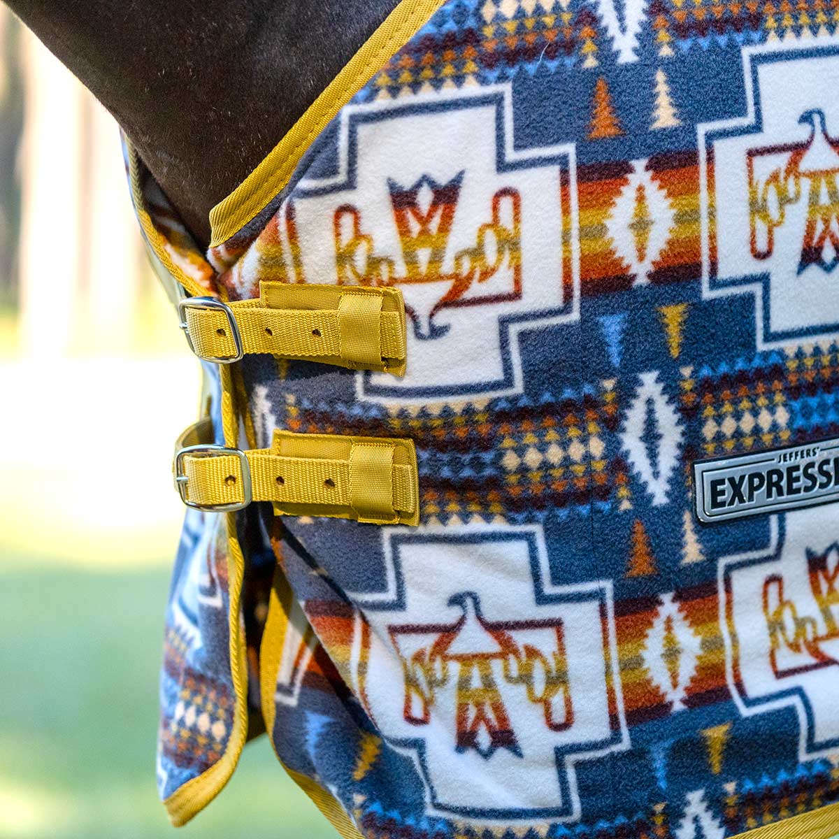 Jeffers Expression Standard Neck Fleece Horse Cooler