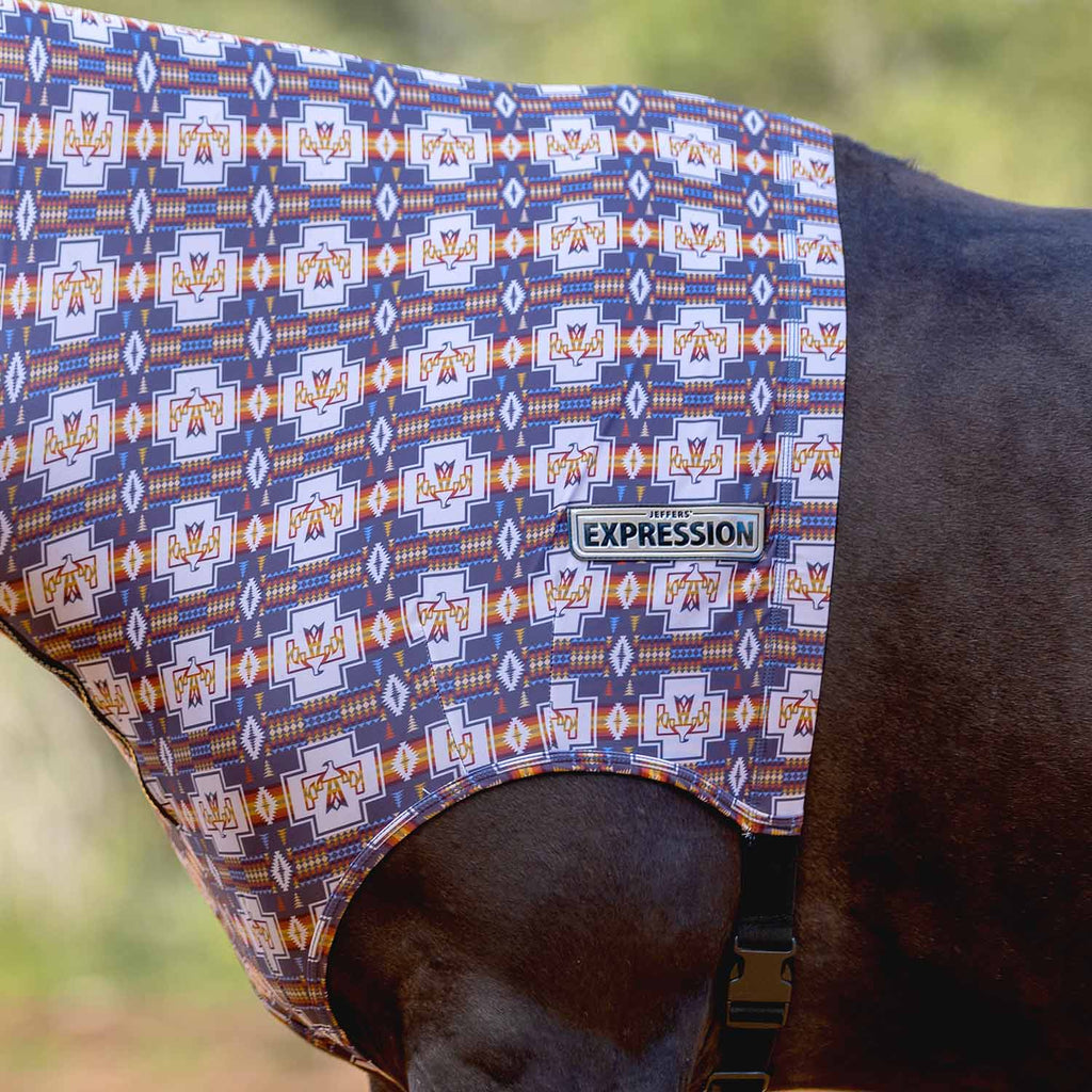 Jeffers Expression Lycra Hood for Horses