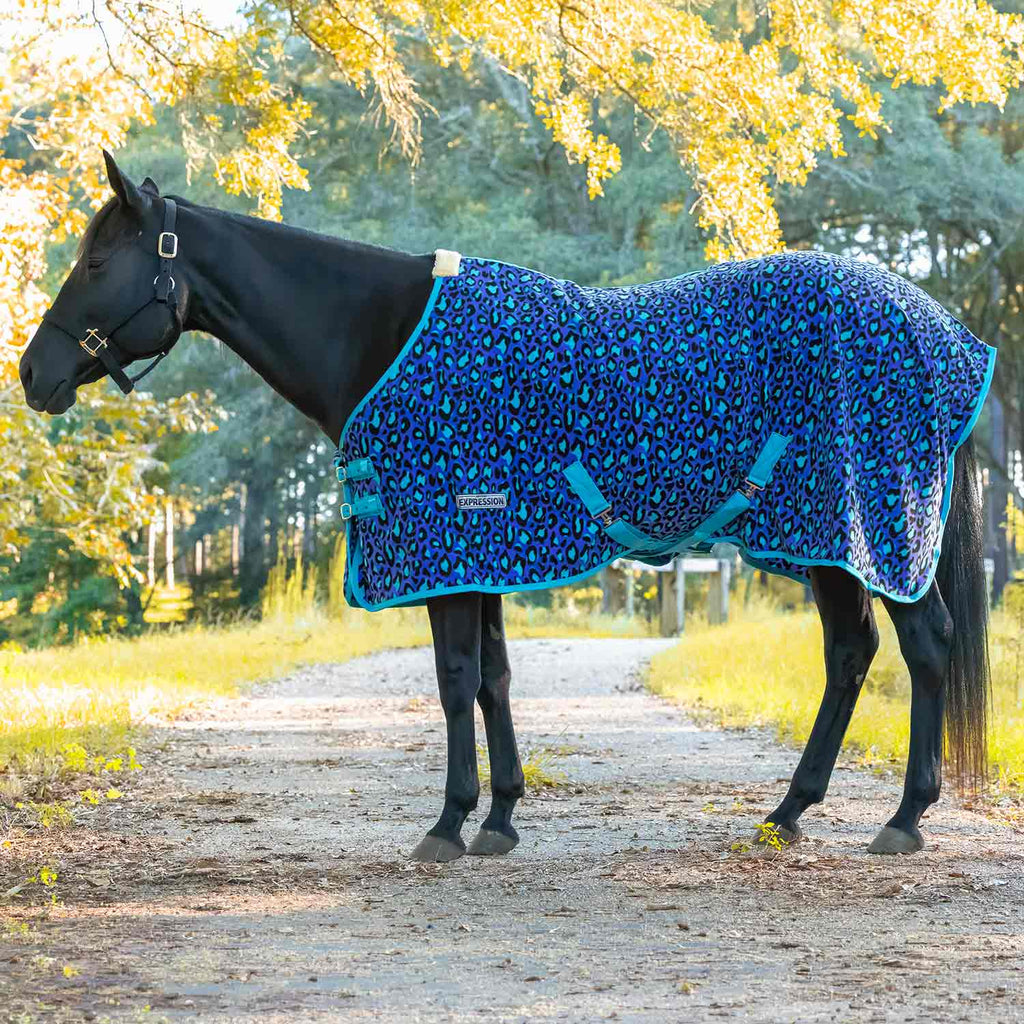 Jeffers Expression Standard Neck Fleece Horse Cooler