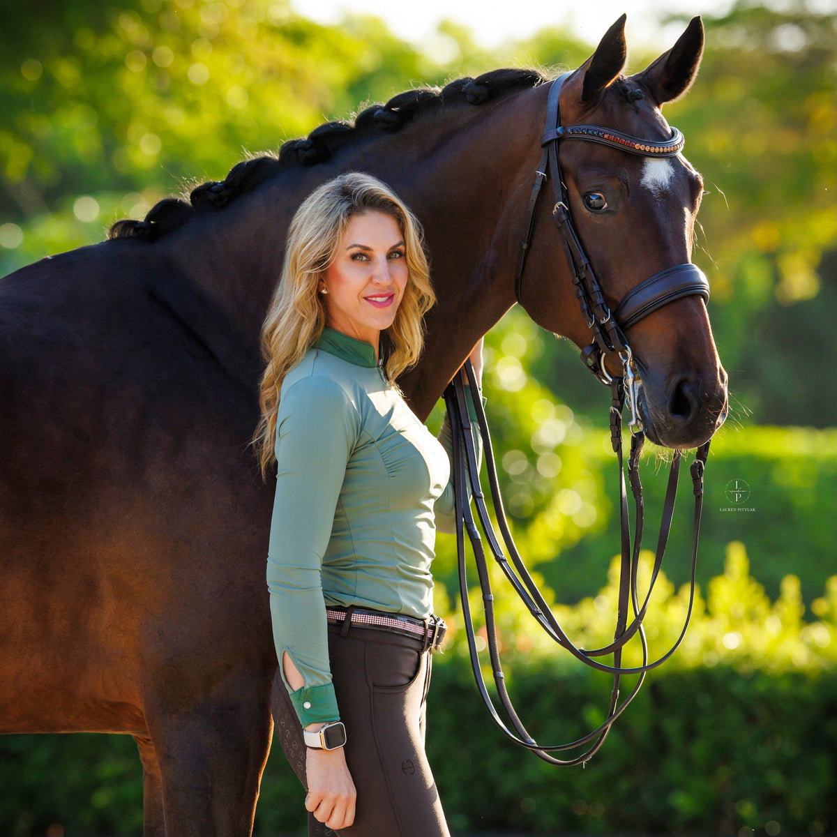 The Sarah - Maple Brown Leather Double Bridle