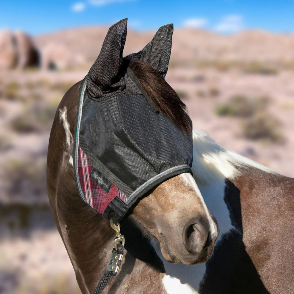 UViator CatchMask Fly Mask with Ears & 90% UV Protection