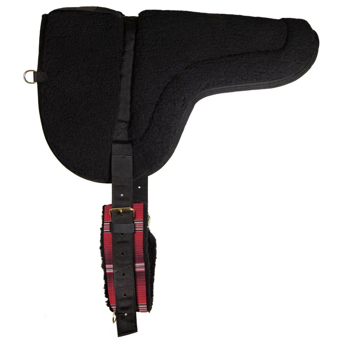 Plush Fleece Bareback Pad - Comfort for Horse & Human