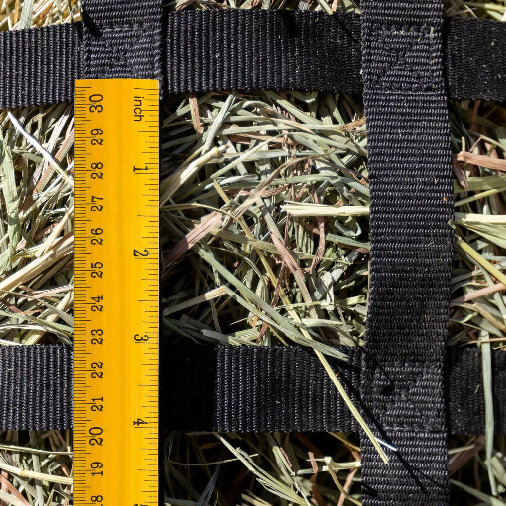 Slow Feed Hay Bag with Easy Load Rim - 2 Flake Capacity