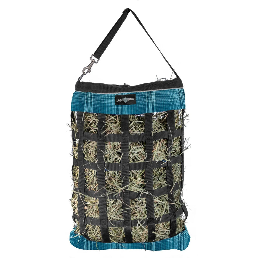 Slow Feed Hay Bag with Easy Load Rim - 1 Flake Capacity