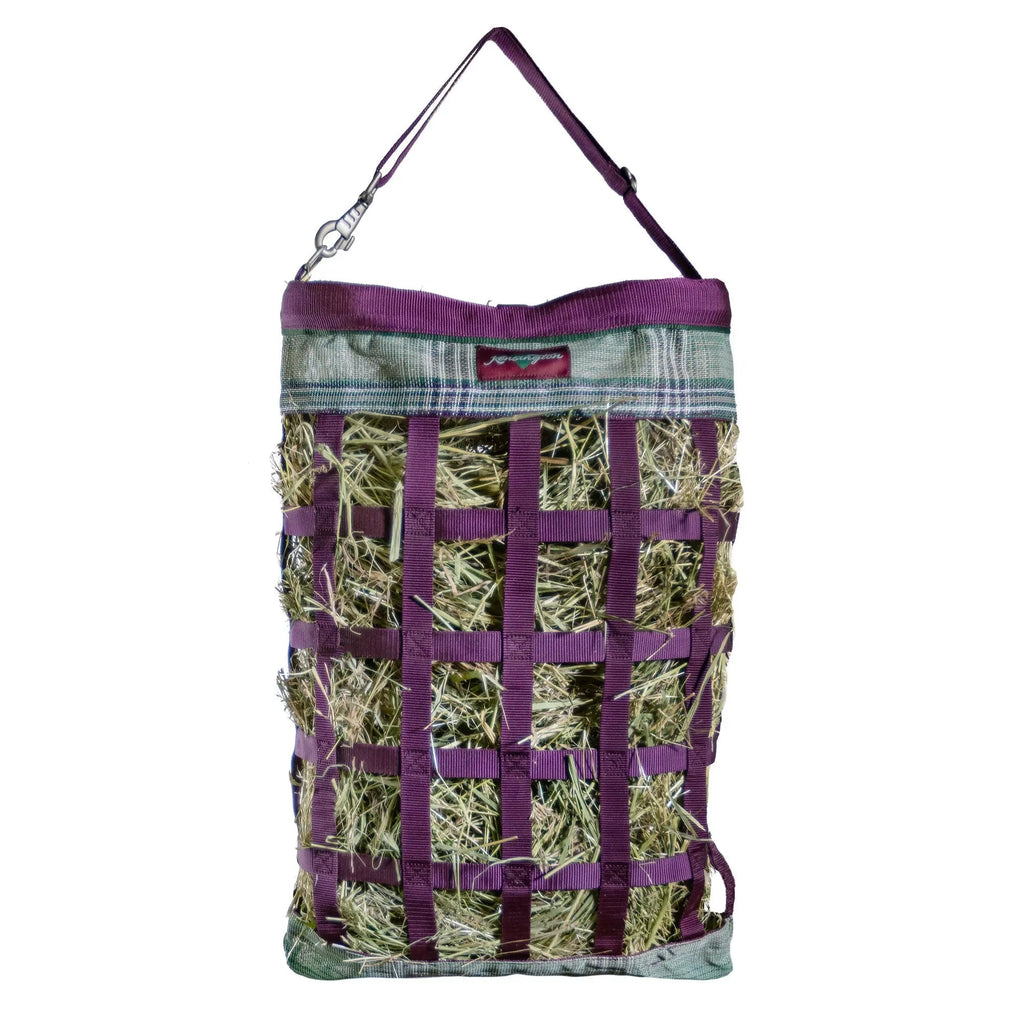 Slow Feed Hay Bag with Easy Load Rim - 1 Flake Capacity